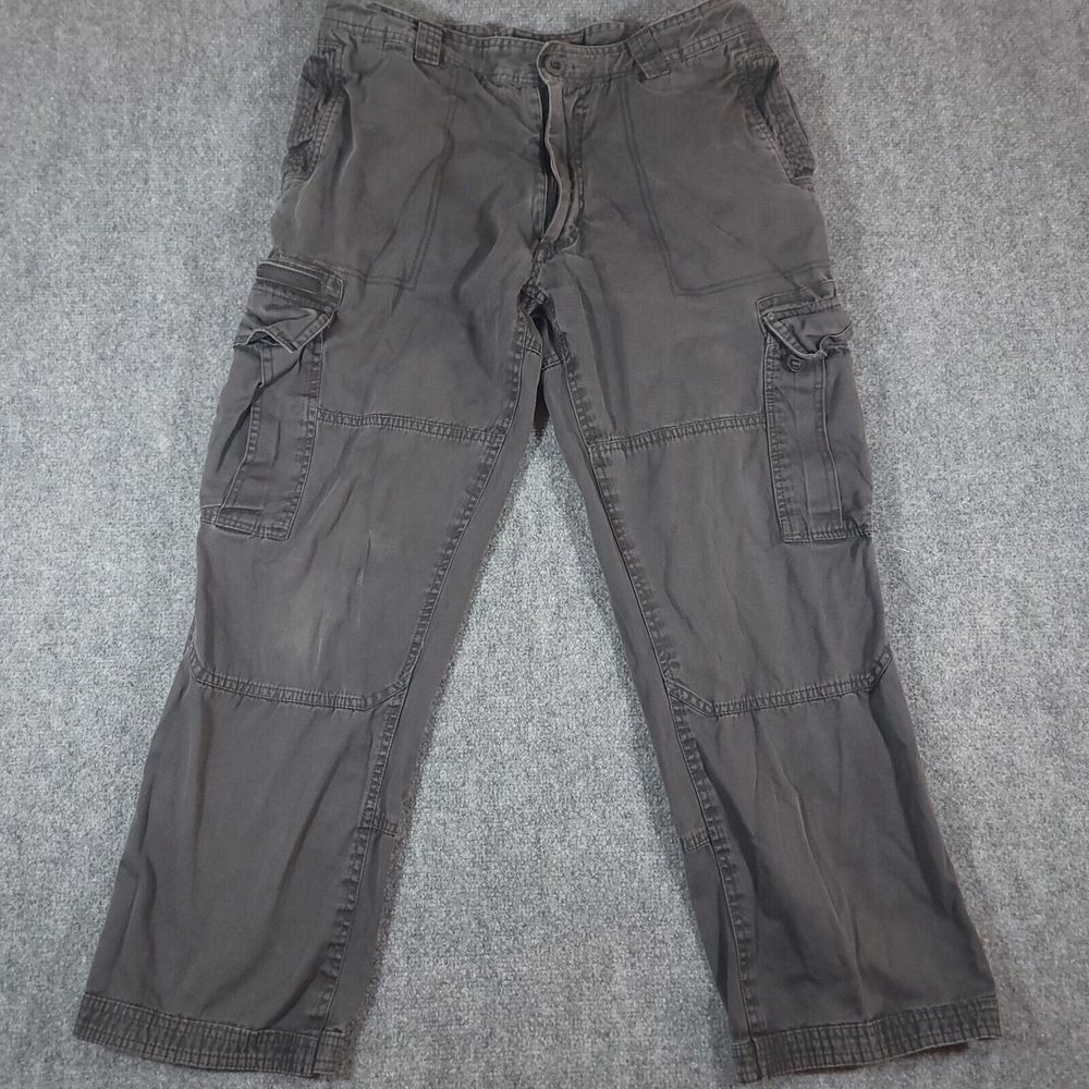 Craghoppers Bear Grylls Cargo Pants Mens 34x27* Brown Hiking Hunting Climbing